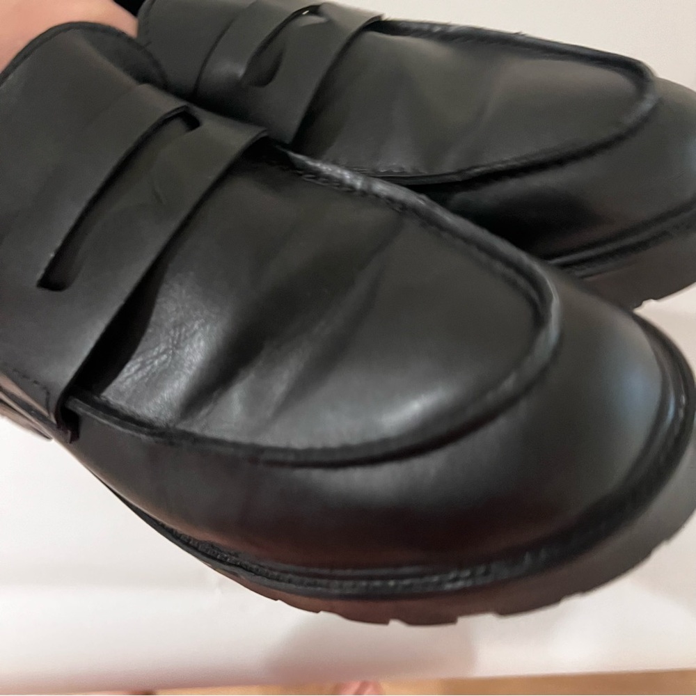 Steve Madden Black Loafers Size 10 - Picture 6 of 12